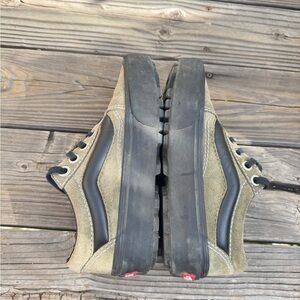 Vans Army Green Chunky Platform